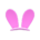 Bunny ears's Pink variant