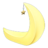 crescent-moon chair