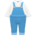 Denim overalls's Blue variant