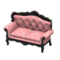 Elegant Sofa (Black - Pink Roses) NH Icon.png