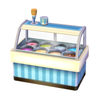 Ice-cream display