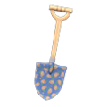 Printed-Design Shovel (Blue) NH Icon.png