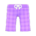 Traditional Suteteko Pants's Purple variant