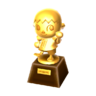 Villager statue