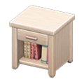 Wooden End Table (New Horizons) - Animal Crossing Wiki - Nookipedia