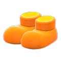 Flashy Animal Boots (Orange) NH Storage Icon.png