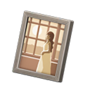 Framed Photo (Silver - Sepia Photo) NH Icon.png