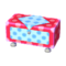 Polka-Dot Dresser (Peach Pink - Soda Blue) NL Model.png
