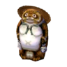 Raccoon Figurine (Brown) NL Model.png