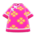 Silk floral-print shirt's Pink variant