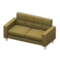 Simple Sofa (White - Brown) NH Icon.png