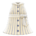Sleeveless Shirtdress's White variant