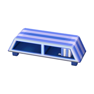 Stripe shelf