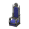 Throne (Silver - Blue) NH Icon.png