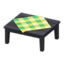 Wooden Table (Black - Green)