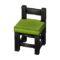 Zen Chair (Black - Young Grass) NL Model.png