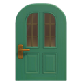 Cyan Vertical-Panes Door (Round) NH Icon.png