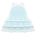Dollhouse dress's Light blue variant