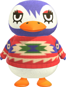 Artwork of Flo the Penguin