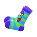Funny-Face Socks (Blue) NH Icon.png