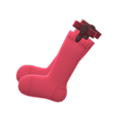 Garter Socks (Red) NH Icon.png