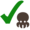 Green Check and Sea Creature Icon.png