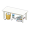 Sloppy Table (White - Fashion) NH Icon.png