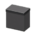 Tall simple island counter's Black variant