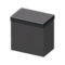 Tall Simple Island Counter (Black) NH Icon.png