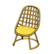 Tubular chair's Gold variant