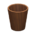 Wooden Waste Bin's Dark Wood variant