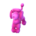 Balloon-dog lamp's Pink variant
