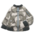 Camo Bomber-Style Jacket's Gray variant