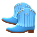 Cowboy Boots (Blue) NH Icon.png