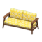 Nordic Sofa (Dark Wood - Little Flowers) NH Icon.png