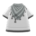 Oversized Shawl Overshirt's Gray variant
