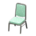 Reception chair's Green variant