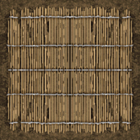 Texture of shanty mat