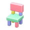 Wooden-Block Chair (Pastel) NH Icon.png