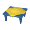 Blue table