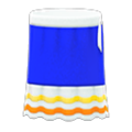 Colorful Skirt (Blue) NH Storage Icon.png