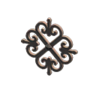 iron doorplate