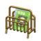 Tubular Magazine Rack (Gold - Design Magazine) NH Icon.png