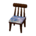 Alpine chair's Dark brown variant