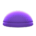 Shallow knit cap's Purple variant
