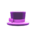 Small silk hat's Purple variant