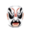white face makeup egg