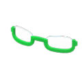 Bottom-Rimmed Glasses (Green) NH Storage Icon.png