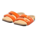 Comfy Sandals (Orange) NH Storage Icon.png