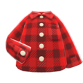Flannel Shirt (Red) NH Icon.png
